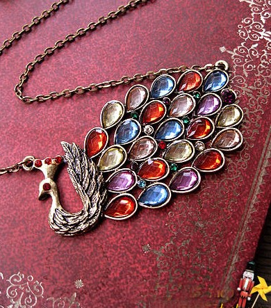 Peacock Necklace